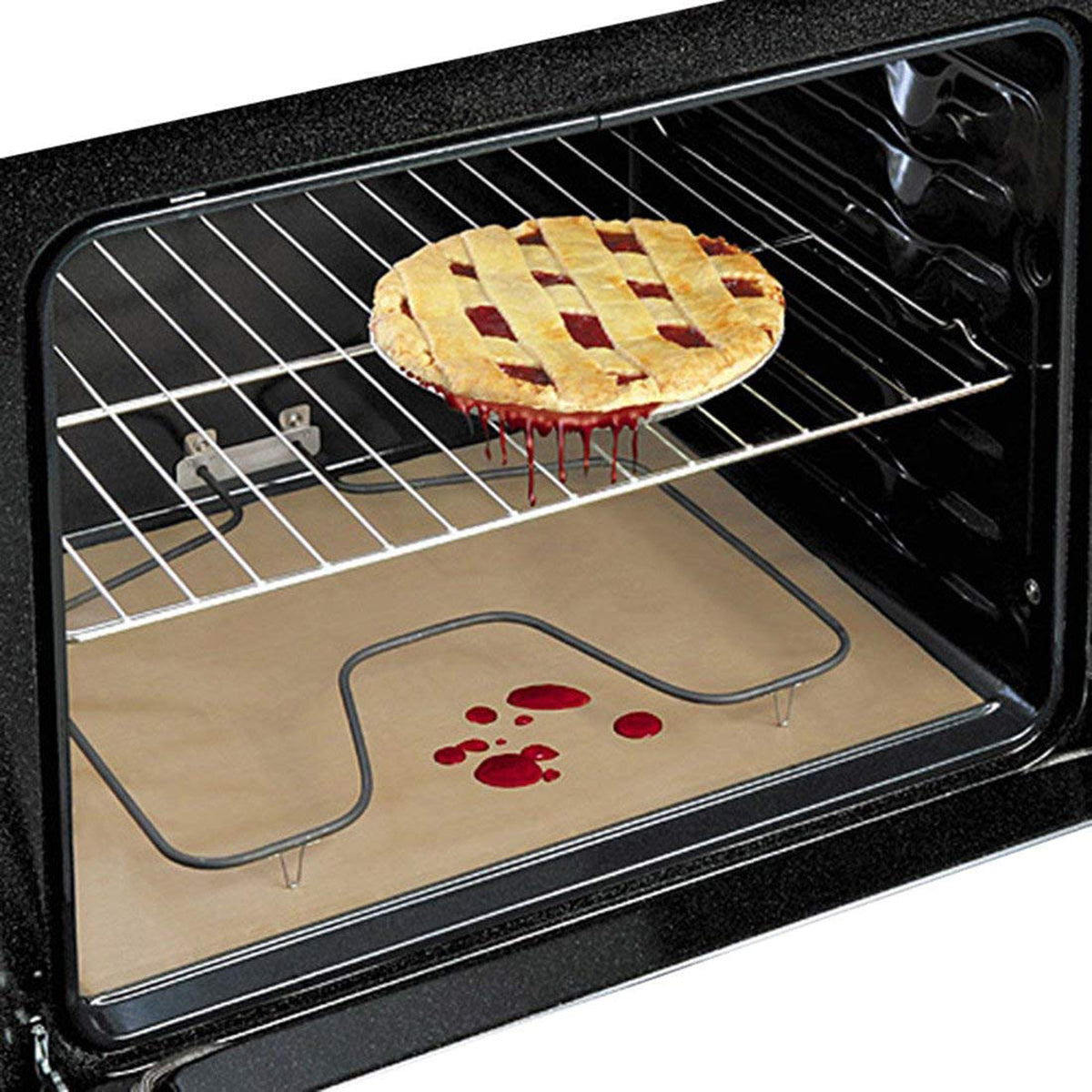Reusable Copper BBQ Grill Mat - Heat Resistant