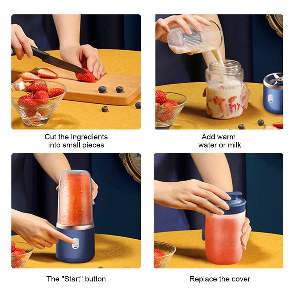 BlendGo 400ml Portable Smoothie Blender