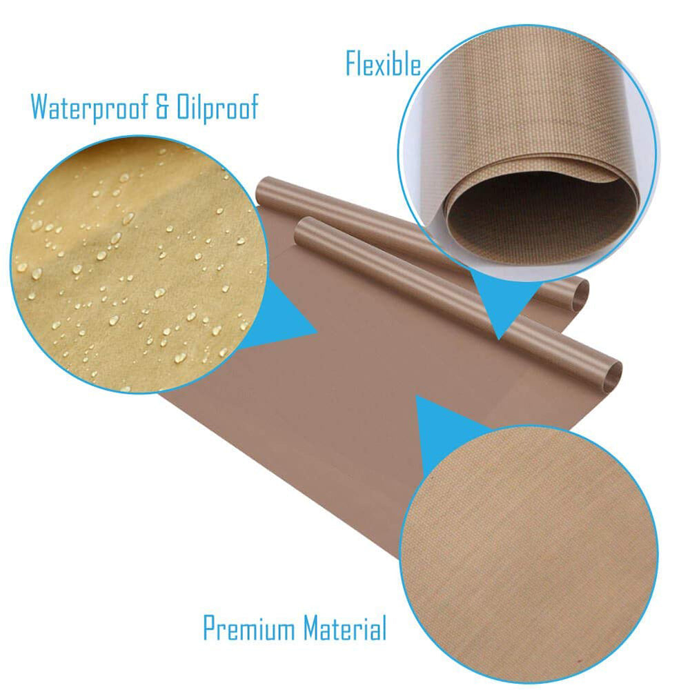Reusable Copper BBQ Grill Mat - Heat Resistant