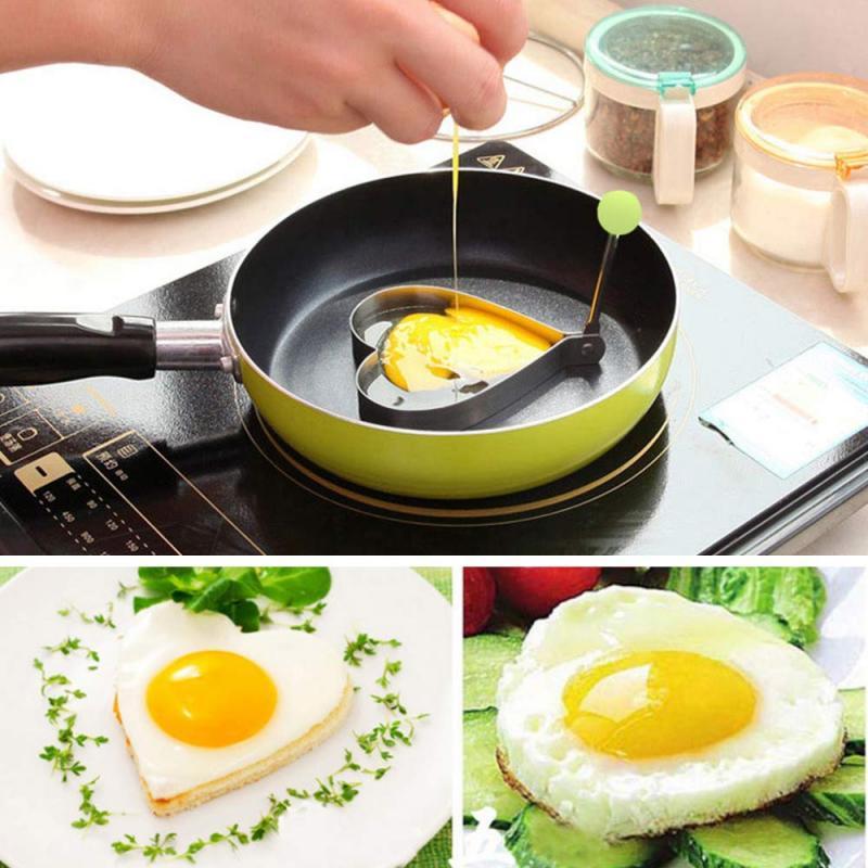 Stainless Steel 5 pc Egg and Pancake Mould