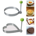 Stainless Steel 5 pc Egg and Pancake Mould