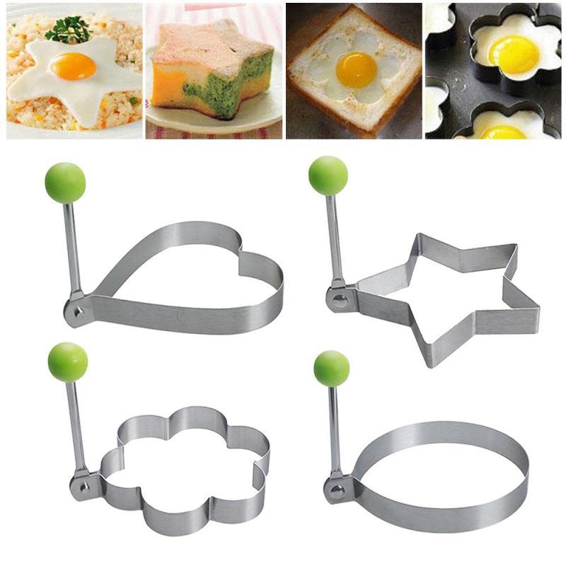 Stainless Steel 5 pc Egg and Pancake Mould